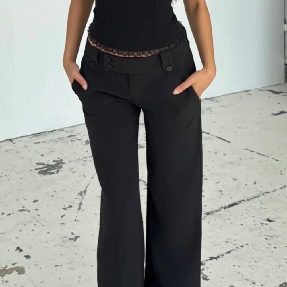 Elegant Black Women's Pants